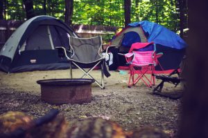 beat the heat while camping in summer